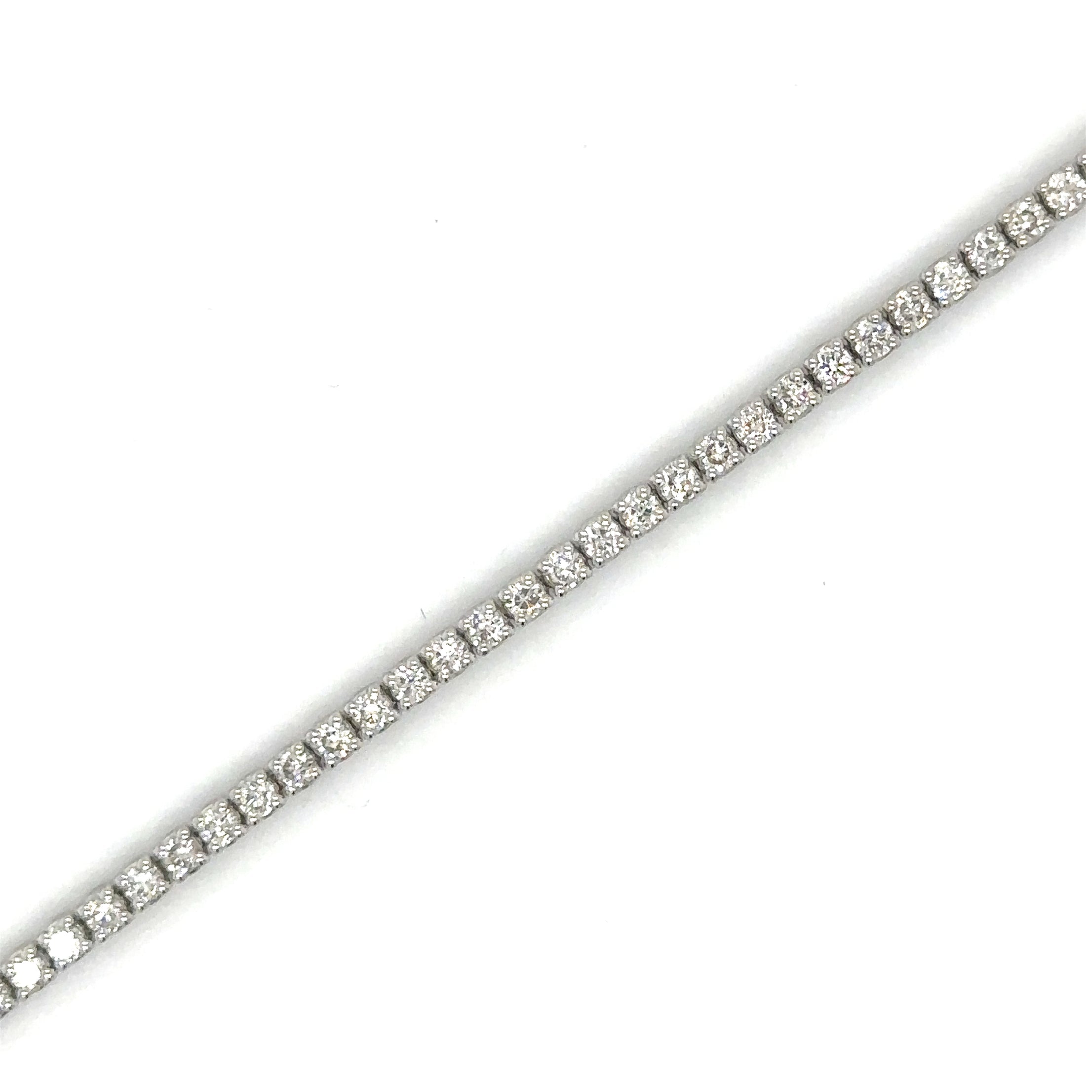 Pulsera Tennis de Diamante 1.84 CT. en Oro Blanco de 14K