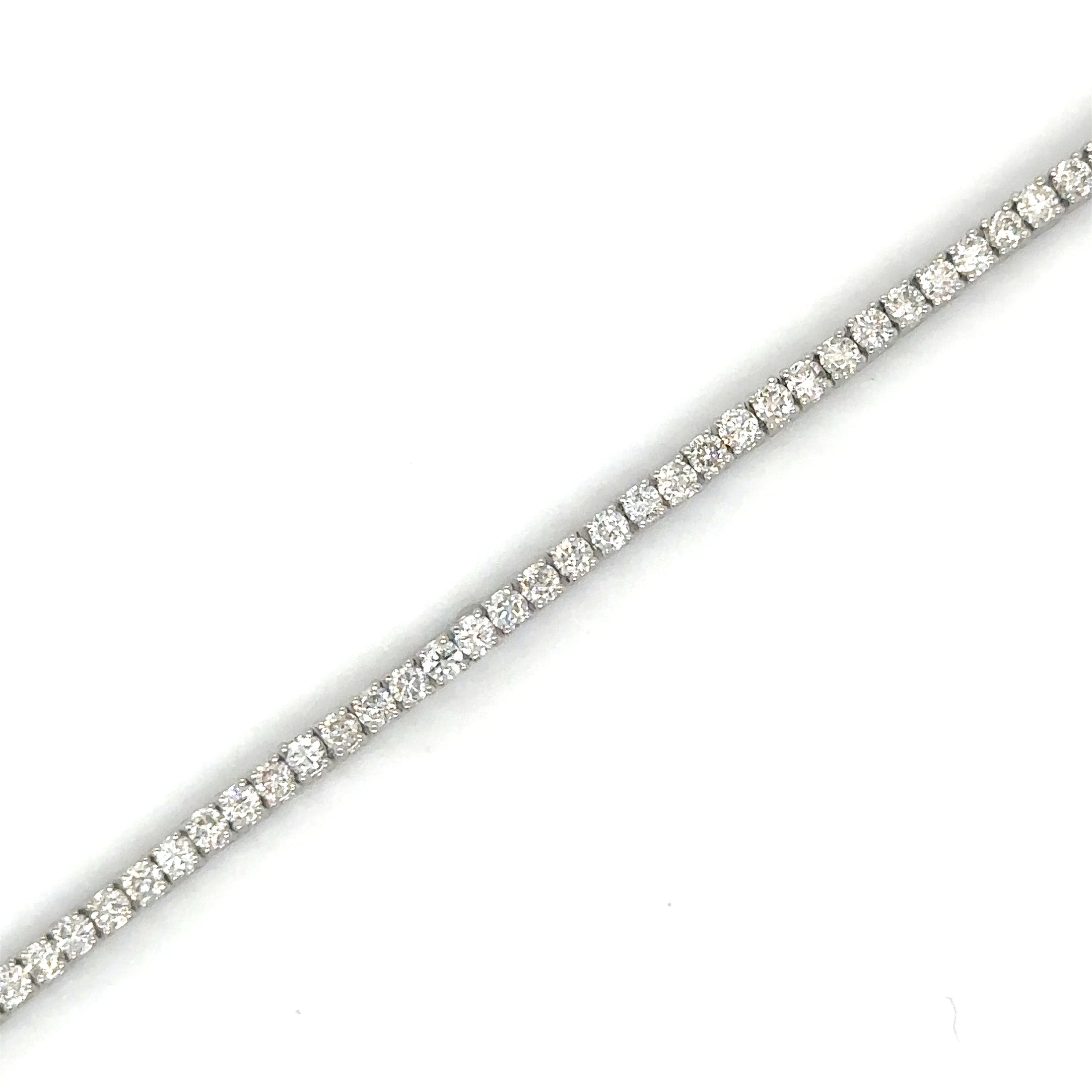 Pulsera Tennis de Diamante 2.02 CT. en Oro Blanco de 14K