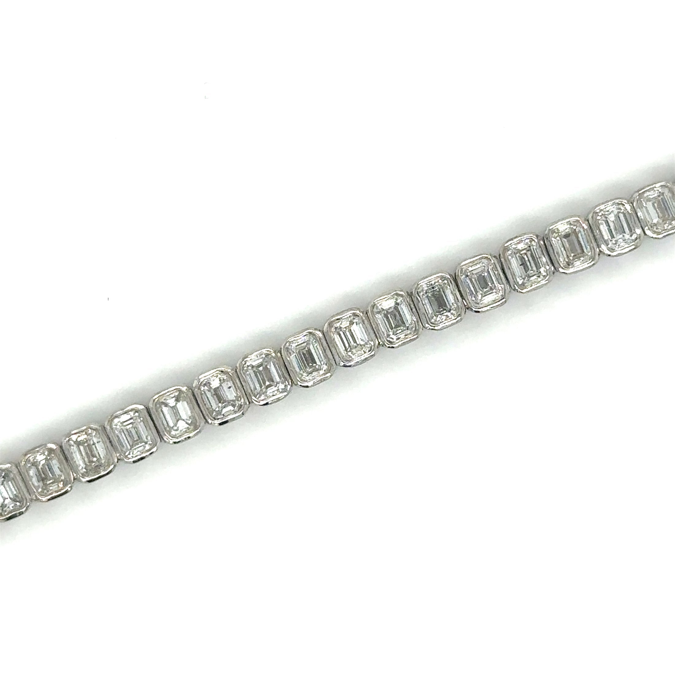 Pulsera Tennis de Diamante 3.13 CT. en Oro Amarillo de 14K