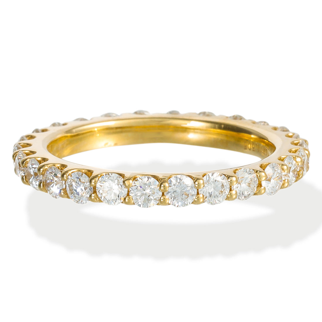 Anillo De Diamantes En Oro Amarillo De 14K B Y 1,51 Tcw